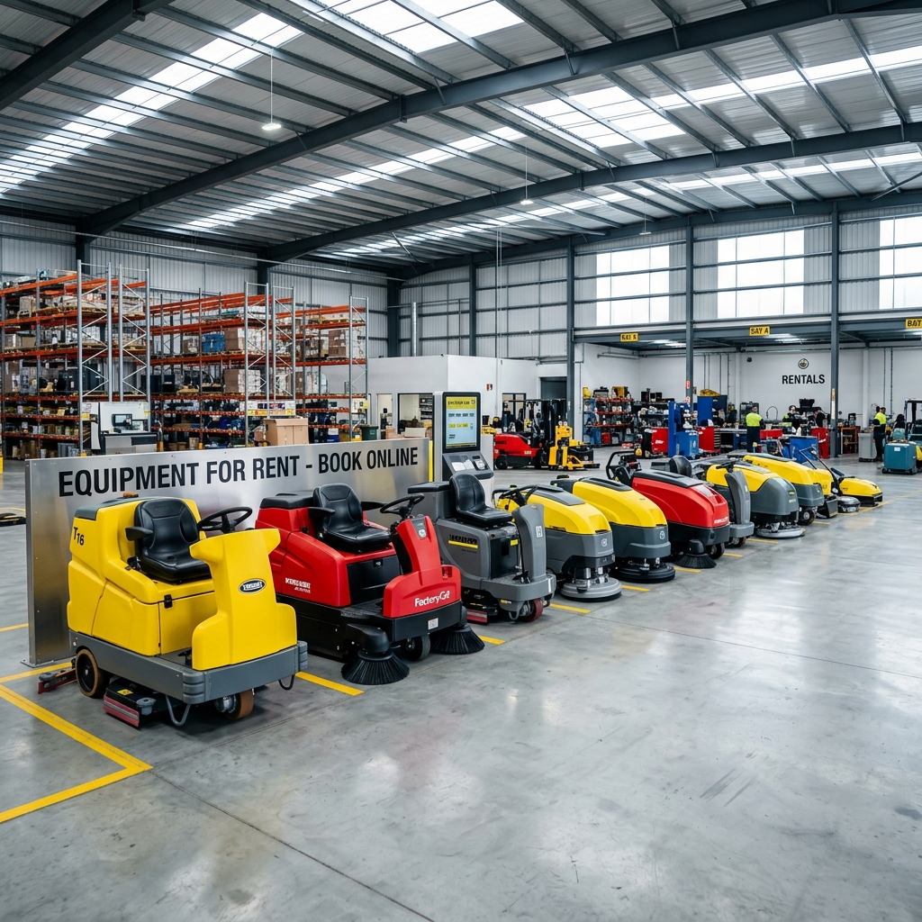 Cleaning Equipments Rental Service